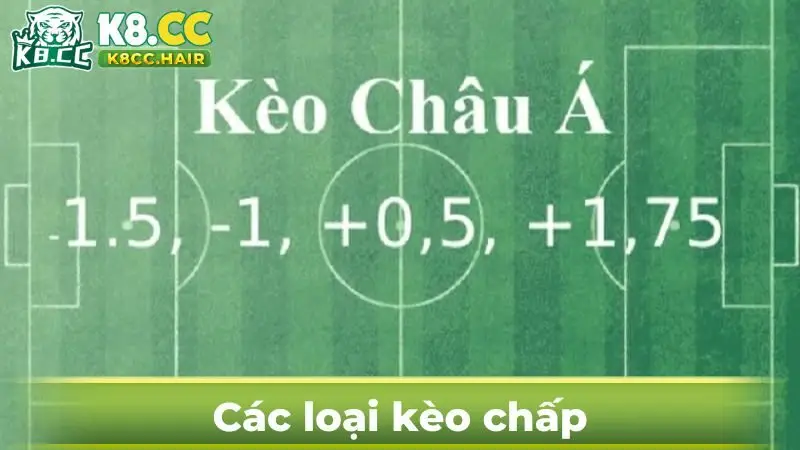 các loại kèo chấp